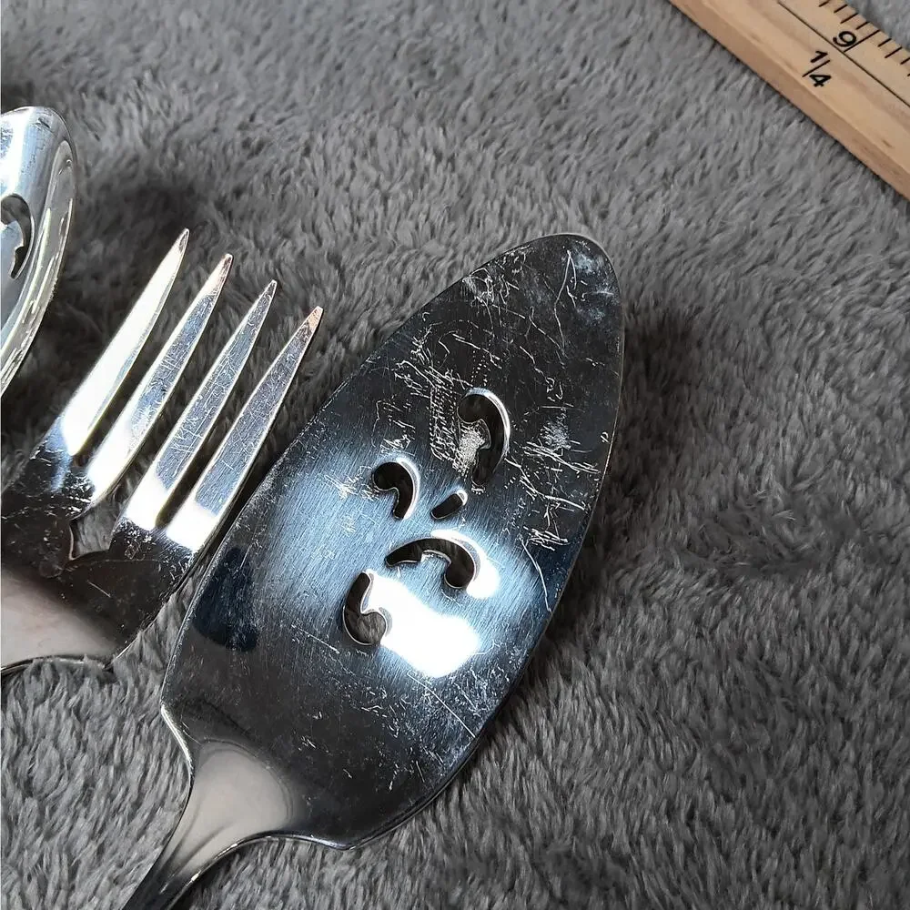 Oneida Silversmiths 6 Piece Hostess Serving Set Clairhill Fairhill Pattern
